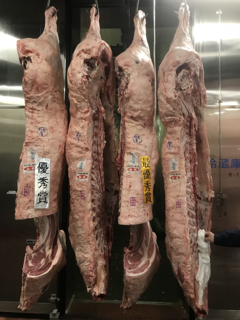 佐賀牛、伊万里市農協枝肉共励会、神戸市場、前田さんの牛